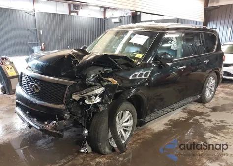 2017 Infiniti Qx80 из США, поврежденный, VIN JN8AZ2NE6H9155271